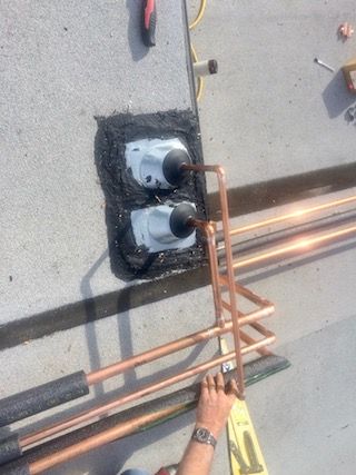 Copper repipe manifold