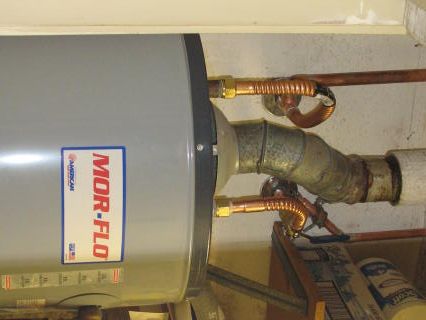 Water heater installation